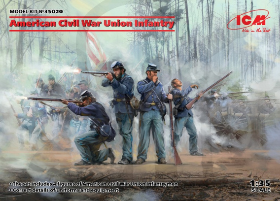 German Command Vehicle Crew (1939-1942) (4 figures)-ICM plastic scale